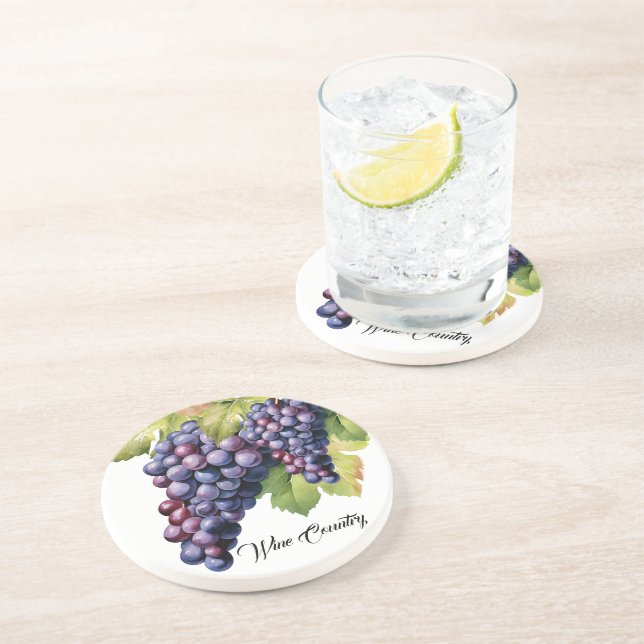 Dessous De Verre En Grès Grès (Côté)