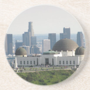 Dessous De Verre En Grès Griffith Observatory and Downtown Los Angeles