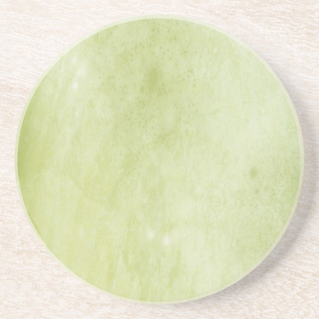 Dessous De Verre En Grès Gritty Lime (Devant)