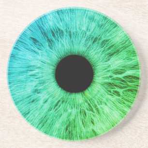 Dessous De Verre En Grès Grosse Balle d'Œil (Style : 3)
