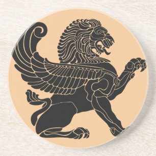 Dessous De Verre En Grès Gryphon