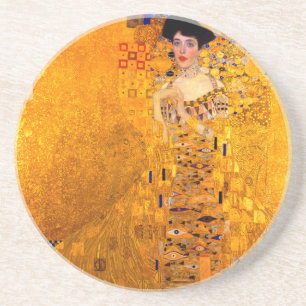 Dessous De Verre En Grès Gustav Klimt Portrait d'Adele Bloch Bauer