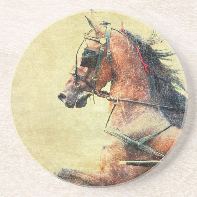 Dessous De Verre En Grès Hackney Pony (Devant)