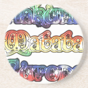 Dessous De Verre En Grès Hakuna Matata Europe Art Imprimer/Graphique