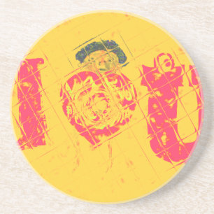 Dessous De Verre En Grès Hakuna Matata I Love U Swahili word Text Meaning.