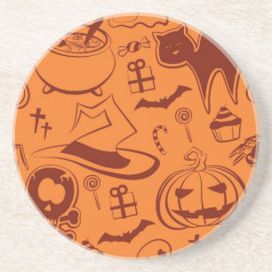 Dessous De Verre En Grès Halloween