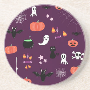 Dessous De Verre En Grès Halloween