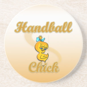 Dessous De Verre En Grès Handball Chick