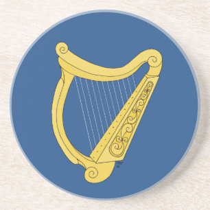 Dessous De Verre En Grès Harpe irlandaise