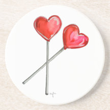 Heart Lollies