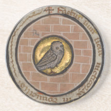 Hibou d'un manuscrit médiéval