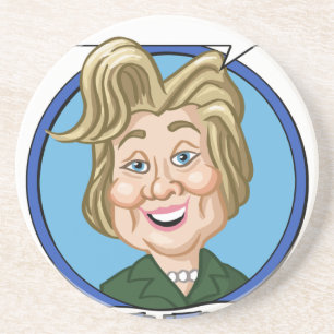 Dessous De Verre En Grès Hilary Clinton Election 2016