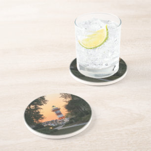 Dessous De Verre En Grès Hilton Head Island-Harbour Town Lighthouse