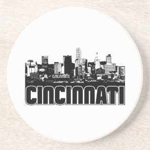 Dessous De Verre En Grès Horizon de Cincinnati