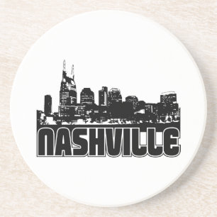 Dessous De Verre En Grès Horizon de Nashville