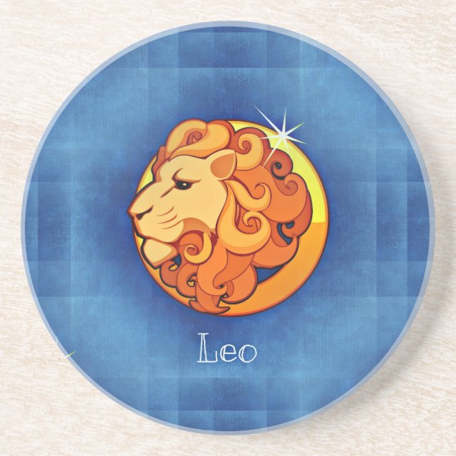 Dessous De Verre En Grès horoscope leo (Devant)