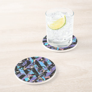 Dessous De Verre En Grès Horreur pour les yeux