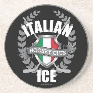 Dessous De Verre En Grès Ice italienne