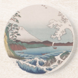 Dessous De Verre En Grès Ichiryusai Hiroshige Coasterh