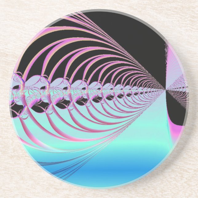 Dessous De Verre En Grès Infinité dans la couleur (Devant)