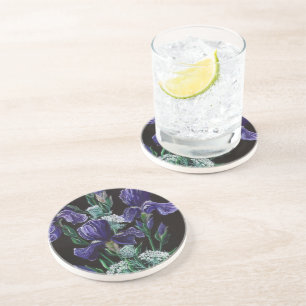 Dessous De Verre En Grès Iris