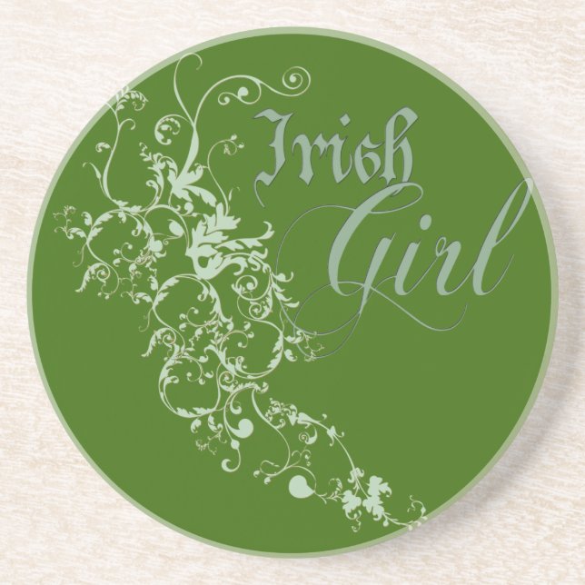 Dessous De Verre En Grès Irlandaise (Devant)