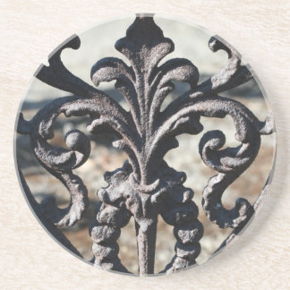 Dessous De Verre En Grès Iron Fleur De Lis