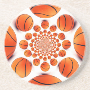 Dessous De Verre En Grès J'adore le basket-ball