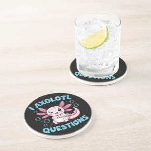 Dessous De Verre En Grès j'ai des questions sur l'axolotl