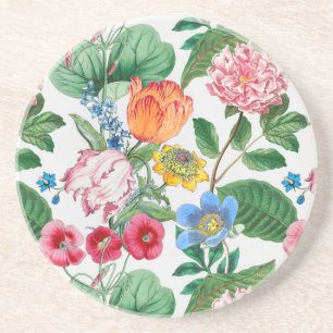 Dessous De Verre En Grès Jardin de printemps