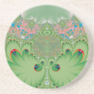 Dessous De Verre En Grès Jardin printanier