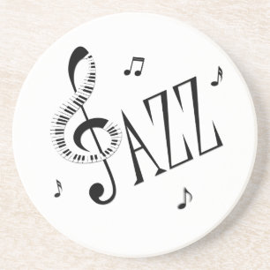 Dessous De Verre En Grès Jazz cool