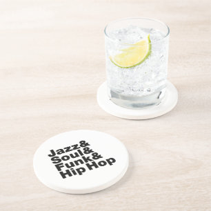 Dessous De Verre En Grès Jazz & Soul & Funk & Hip hop