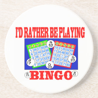 Dessous De Verre En Grès Je jouerais plutôt le bingo-test !