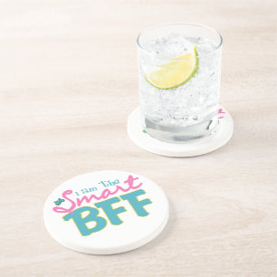 Dessous De Verre En Grès Je suis le Smart BFF