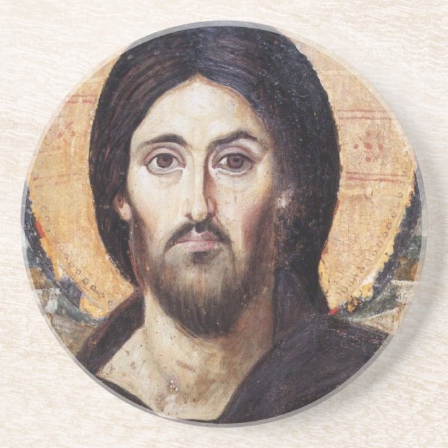 Dessous De Verre En Grès Jésus-Christ (Devant)