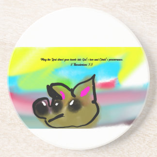 Dessous De Verre En Grès jesus heart