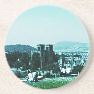 Dessous De Verre En Grès jGibney de l'art snap-38784 de château de l'Ecosse