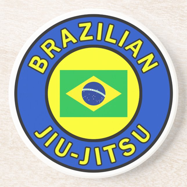 Dessous De Verre En Grès Jiu Jitsu (Devant)