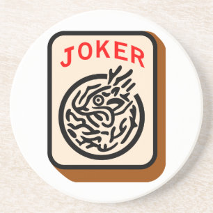 Dessous De Verre En Grès Joker