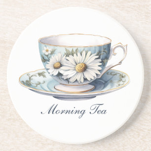 Dessous De Verre En Grès Jolie "Morning Tea" Floral Teacup