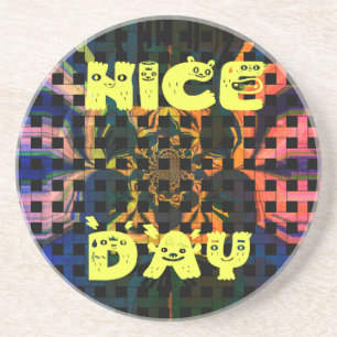 Dessous De Verre En Grès Jour de Nice