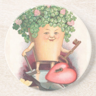 Dessous De Verre En Grès Jour de Saint Patrick