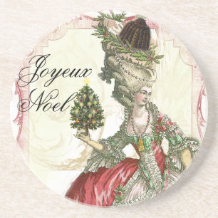 Dessous De Verre En Grès Joyeux Noel