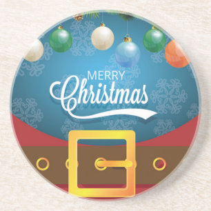 Dessous De Verre En Grès Joyeux Noël Père Noël