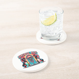 Dessous De Verre En Grès Jukebox Jive
