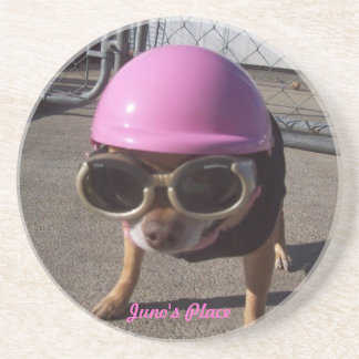 Dessous De Verre En Grès Juno prêt à rouler !