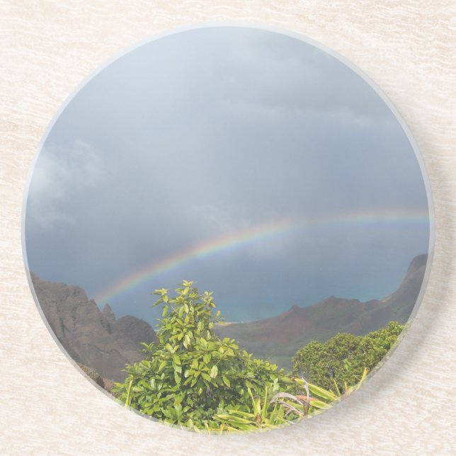 Dessous De Verre En Grès Kalalau Rainbow (Devant)