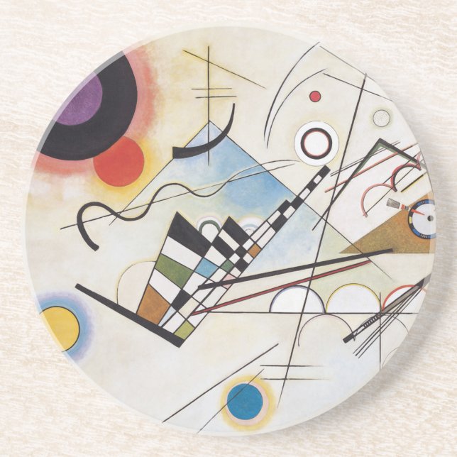 Dessous De Verre En Grès Kandinsky 1923/composition viii/pixdecines (Devant)