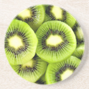 Dessous De Verre En Grès Kiwis